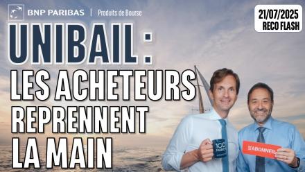 UNIBAIL : LES ACHETEURS REPRENNENT LA MAIN - 100 % Marchés - 21