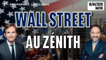 Wall street au zénith  - 100 % Marchés - 16/04/2026 - M