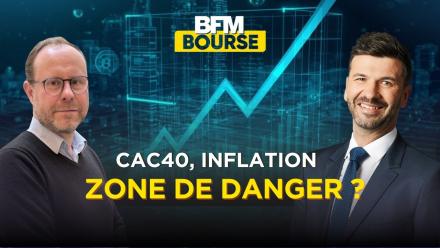 CAC 40, Inflation US : La zone de danger se rapproche.