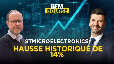 STMicroelectronics en hausse de 14% : Jusqu'où l'action peut-elle grimper ?
