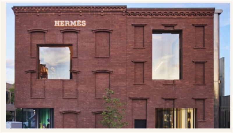 Hermès ouvre un nouveau magasin à Brooklyn